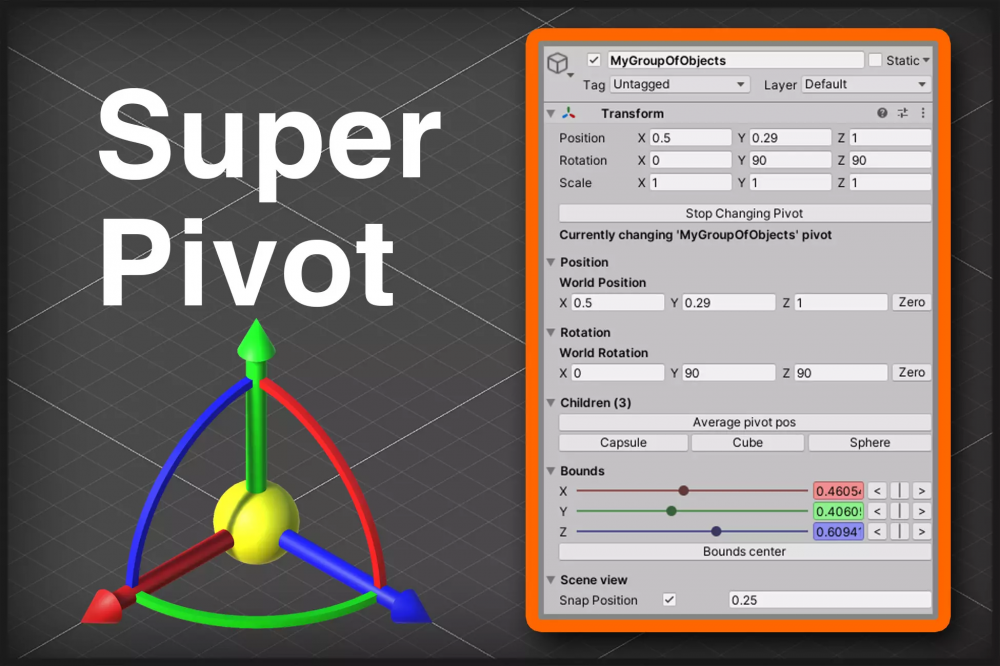 Super Pivot PRO Modifier v2.5 - Tools - Каталог