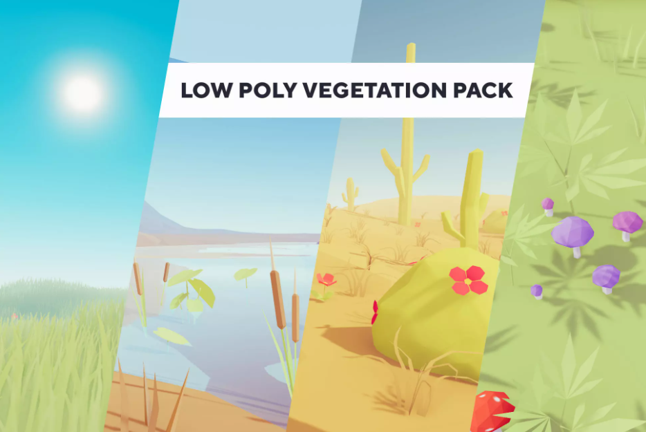 Low Poly Vegetation Pack (V 1.3.1)