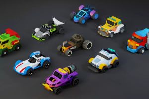 Low Poly Tiny Cartoon Racing Cars Asset Pack (V 1.0)