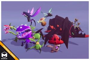 Polygonal Creatures Pack 2