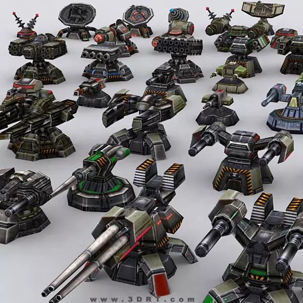 3DRT - Wargear Turrets v1.1 3DRT - Wargear Turrets v1.1