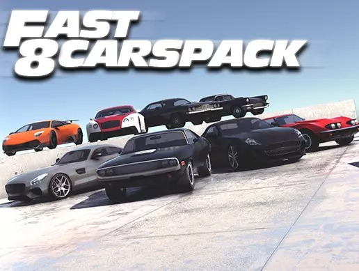 8 Fast Cars Pack