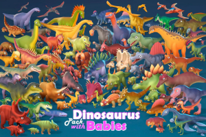 Dinosaurus Pack with Babies v1.01