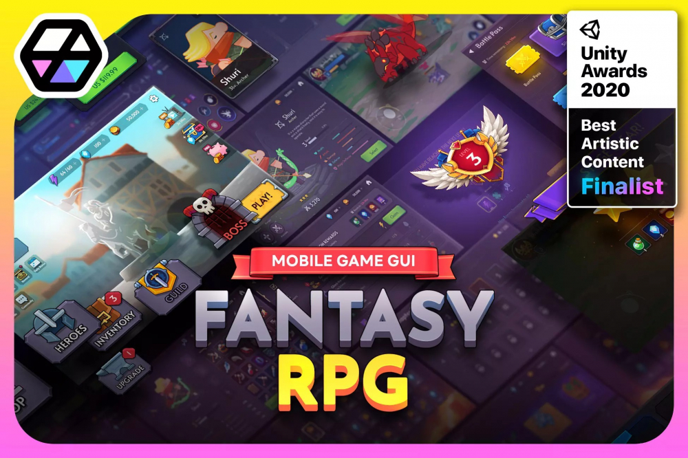 GUI PRO Kit - Fantasy RPG v2.0.5 GUI PRO Kit - Fantasy RPG v2.0.5
