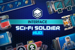 Sci-Fi Soldier HUD V1.0
