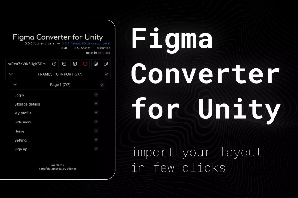 Figma Converter for Unity v3.0.8