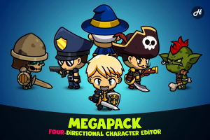 Character Editor 4D: Megapack