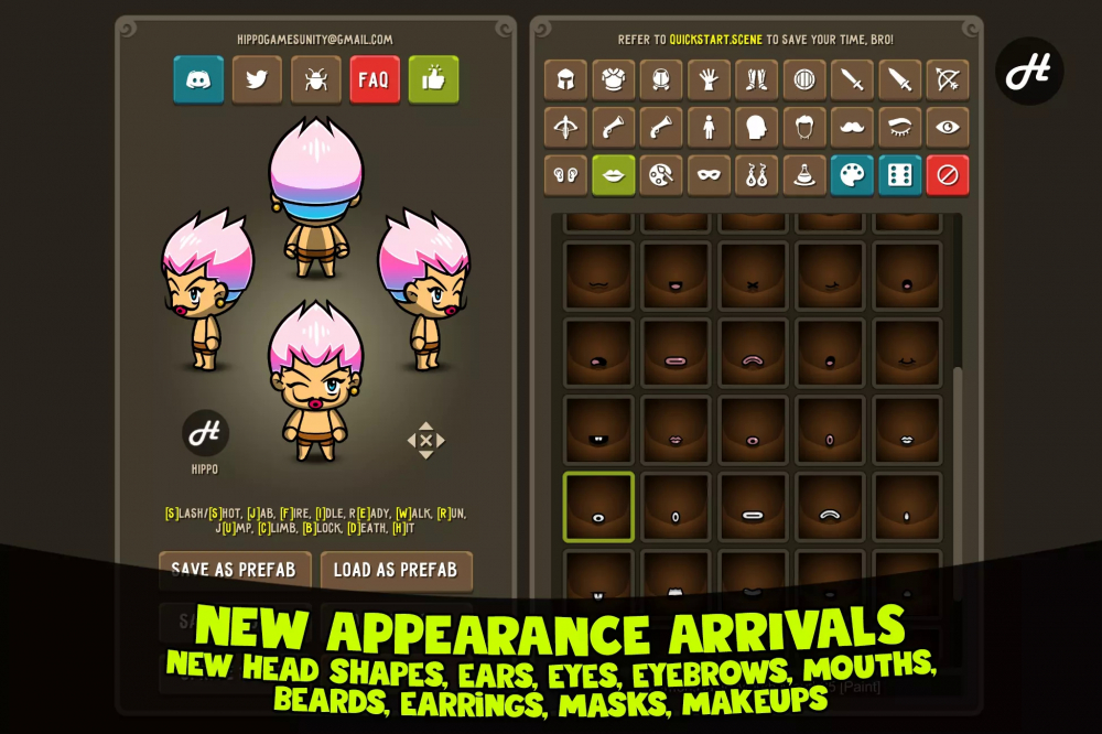 Character Editor 4D: Megapack