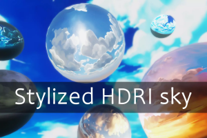 Cartoon & Stylized HDRI sky