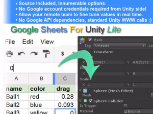 Google Sheets For Unity Lite v3.0.1
