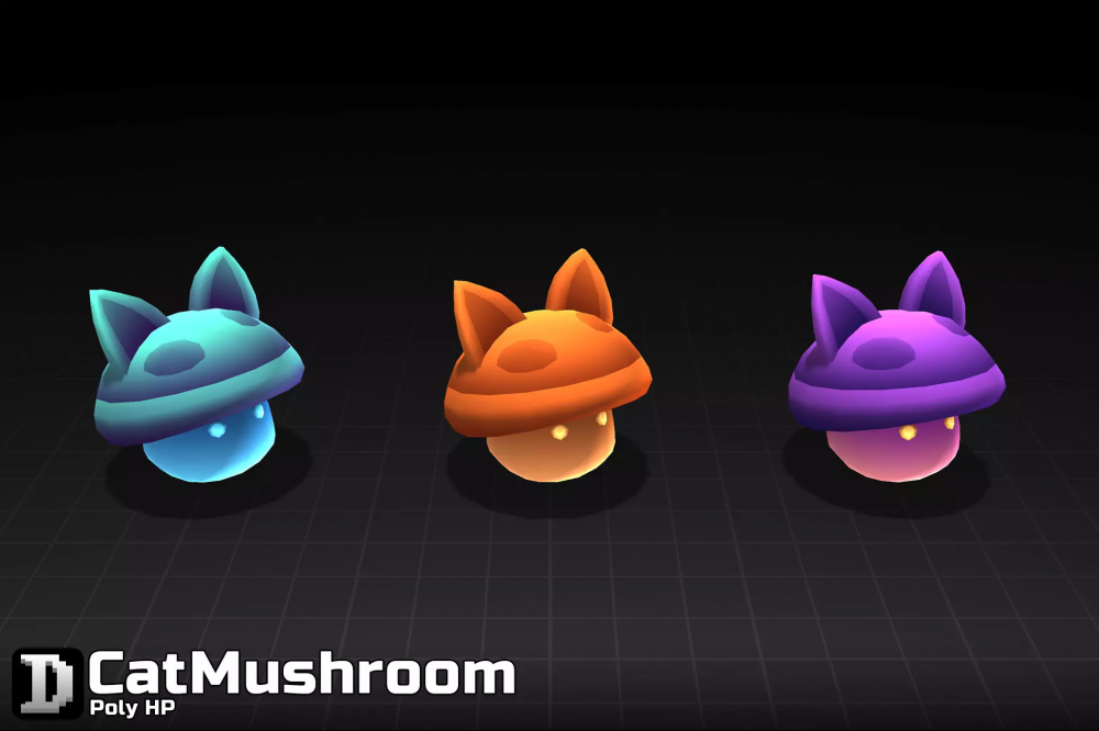 Poly HP - CatMushroom Poly HP - CatMushroom