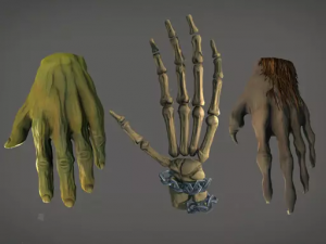 Vr Hand Texture Hands for VR Fantasy v1.0 - Characters - 3D