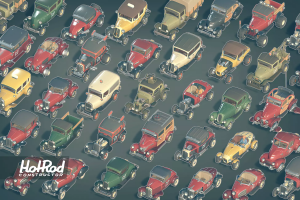 Hot Rod Constructor Modular Lowpoly Vintage Cars