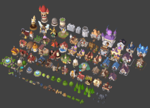 Low poly Cartoon Kingdom KIT v1.0