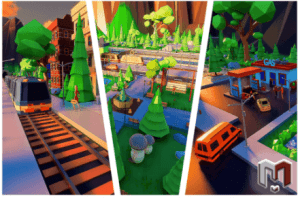 Low Poly City Asheville v1.0