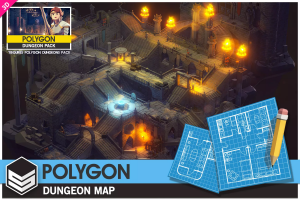 POLYGON Dungeon Map Unity 2020 3 v1 2