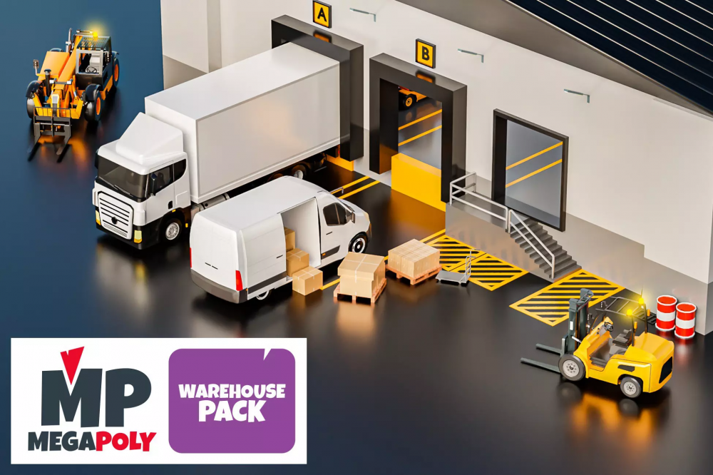 Megapoly.Art - Warehouse Pack v1.0