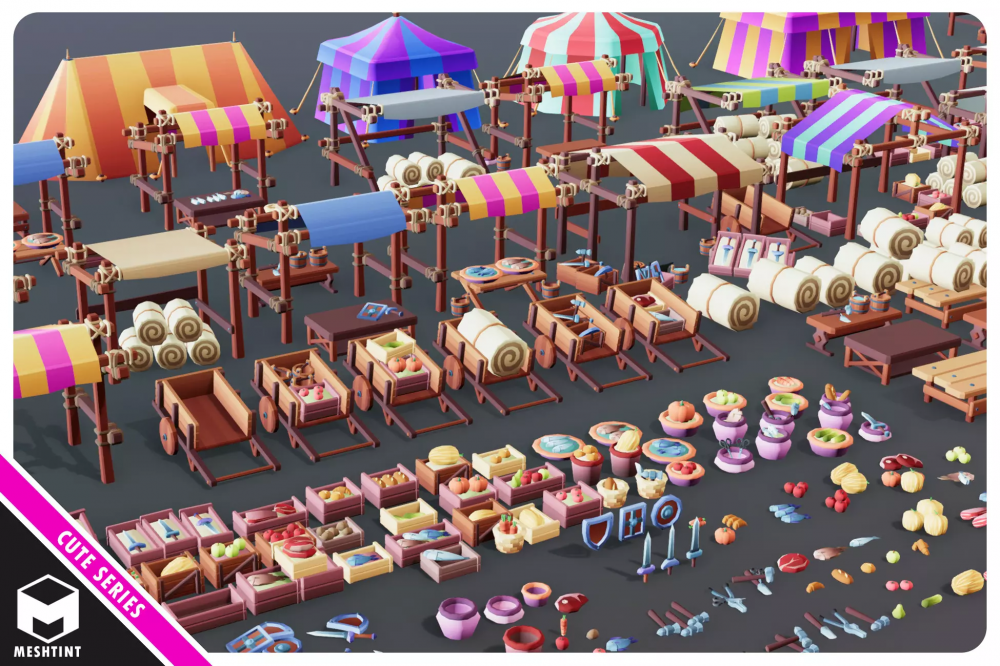 Marketplace Cute Series