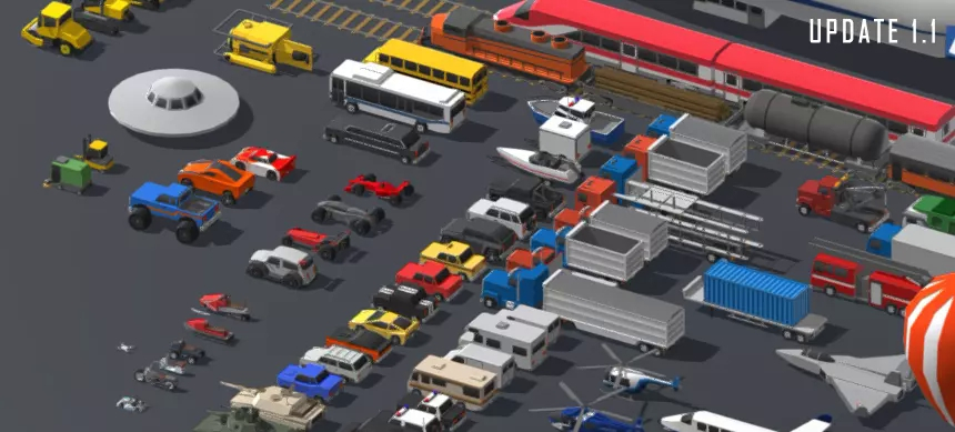 LPVP - Low Polygon Vehicles Pack v1.1.1