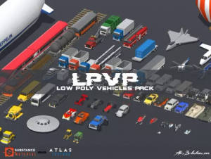 LPVP - Low Polygon Vehicles Pack v1.1.1