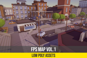 Low Poly FPS Map Vol.1 v1.0