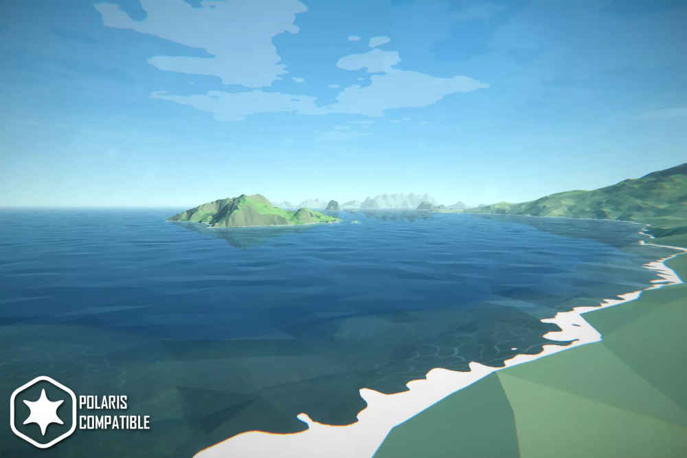 Low Poly Water - Builtin URP - Poseidon v1.8.7