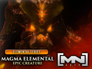 Magma Elemental Epic Creature v1.0