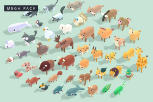 Quirky Series - Animals Mega Pack Vol 3 v1.3
