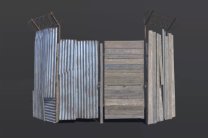 Post Apocalyptic Fence PBR v1.0