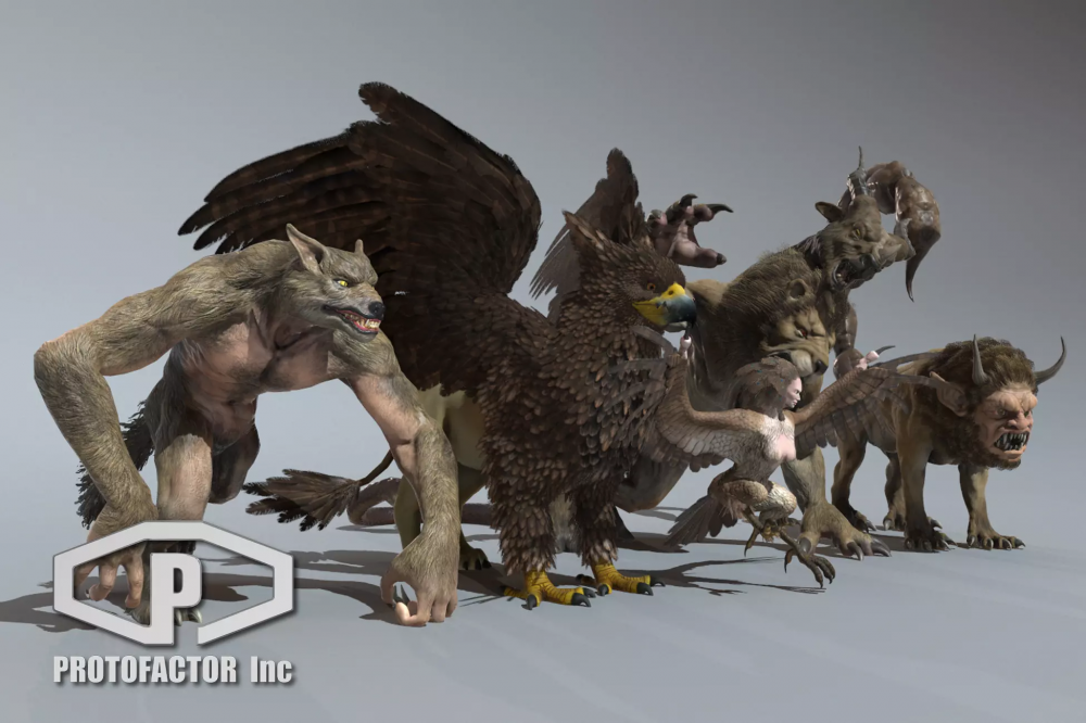 MYTHOLOGICAL CREATURES PACK v2.0