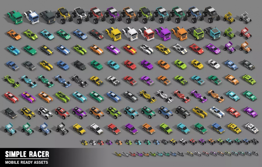 Simple Racer - Cartoon Assets v1.0