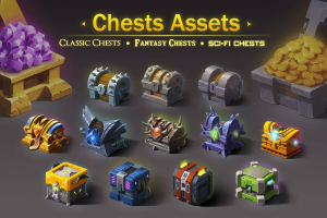 2D Chests Assets - Mega Pack v2.0