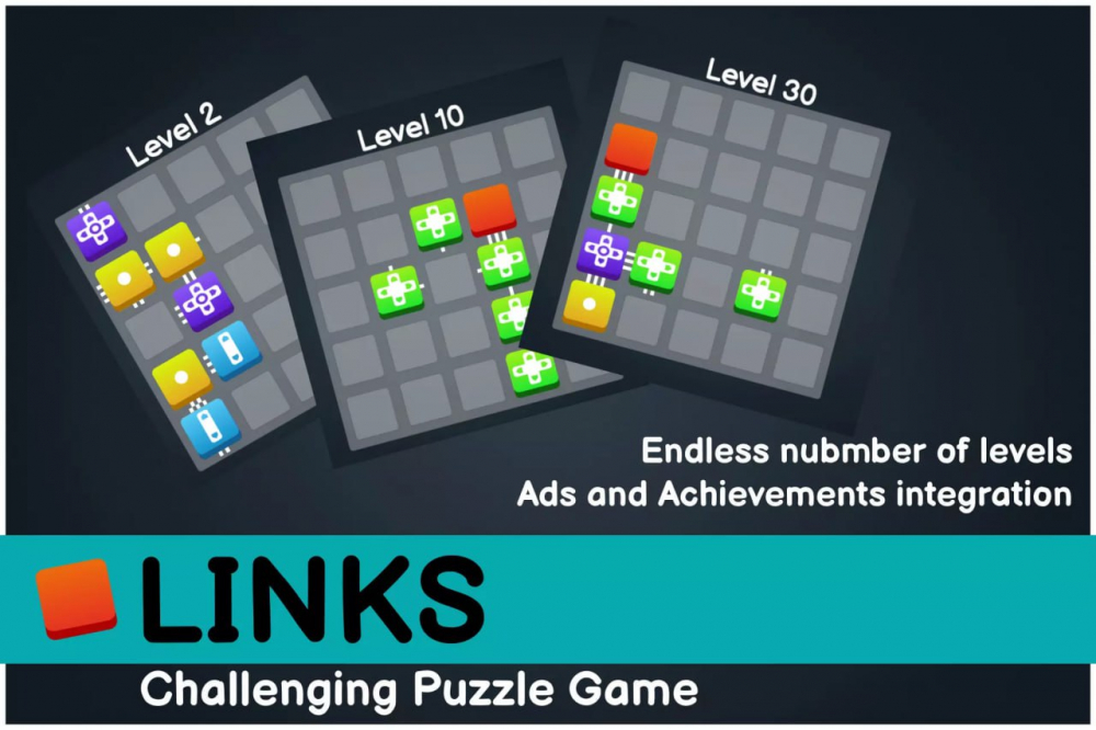 Links Challenging Puzzle Game Template v1.2