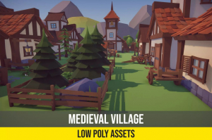 Low Poly Fantasy Medieval Village (V 1.42) (REPACK)
